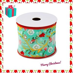 New Pioneer Woman Holiday Christmas Ribbon Vintage look